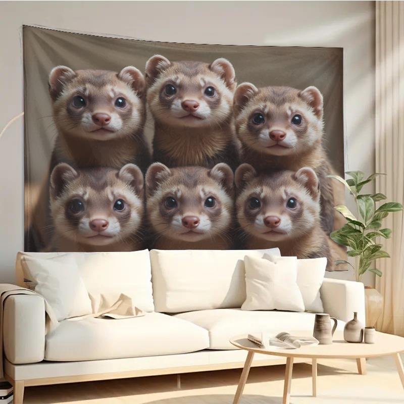 Interior Design Ideas - Tapiz con diseño de grupo de