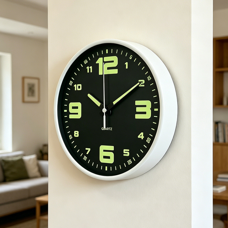 Interior Design Studio - Reloj de Pared Luminoso 2026, Decoración