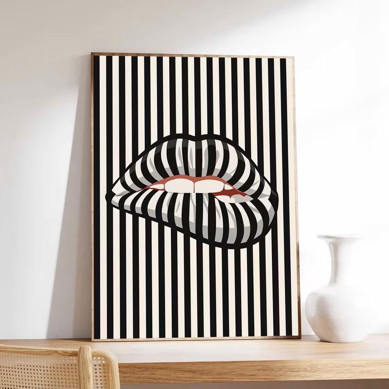 Interior Design Poster - Póster de lienzo en forma de