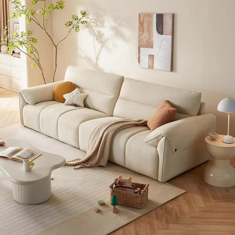 Interior Design White And Wood - Sofás interiores de moda para sala