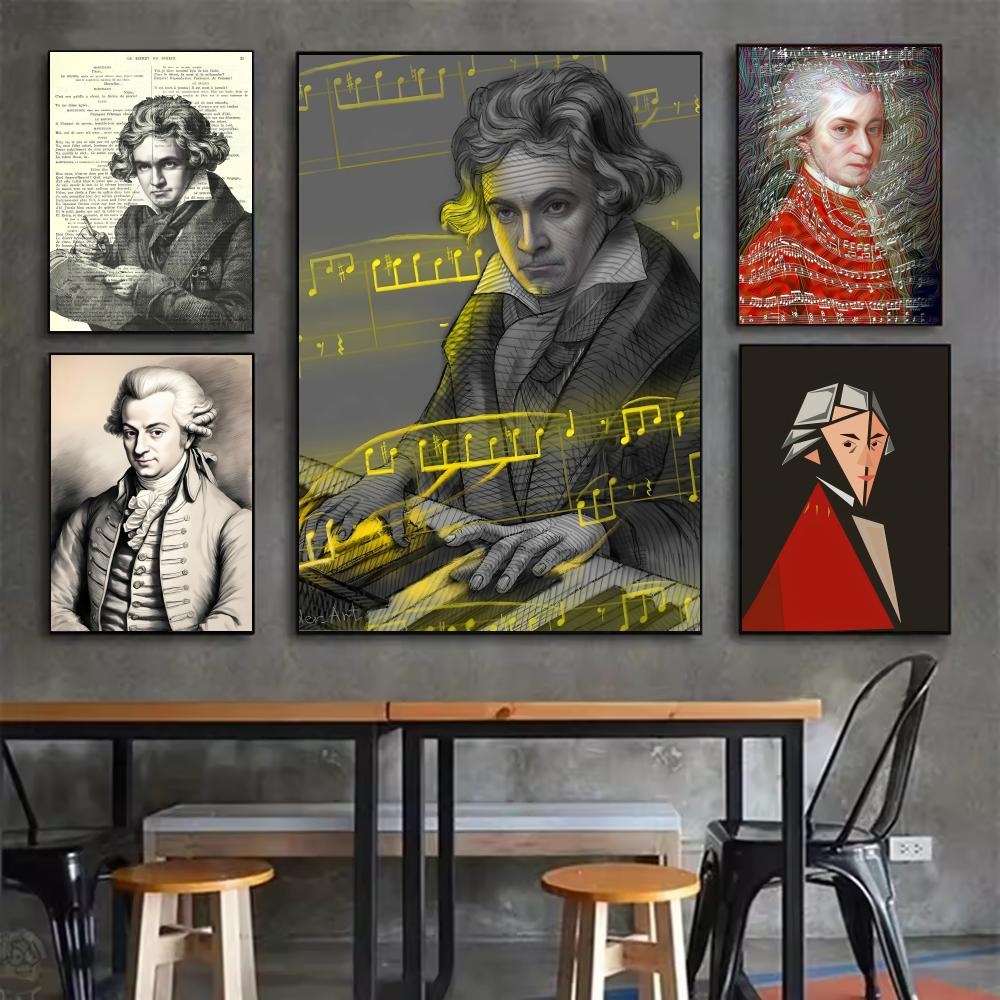 Póster de música clásica M-Moz - Interior Design Studio reseña y precio