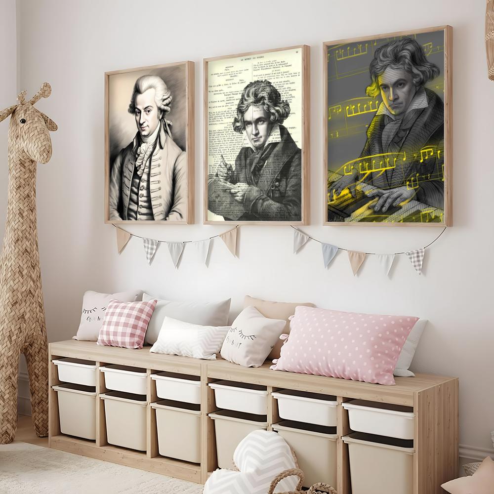 Póster de música clásica M-Moz - Interior Design Studio reseña y precio