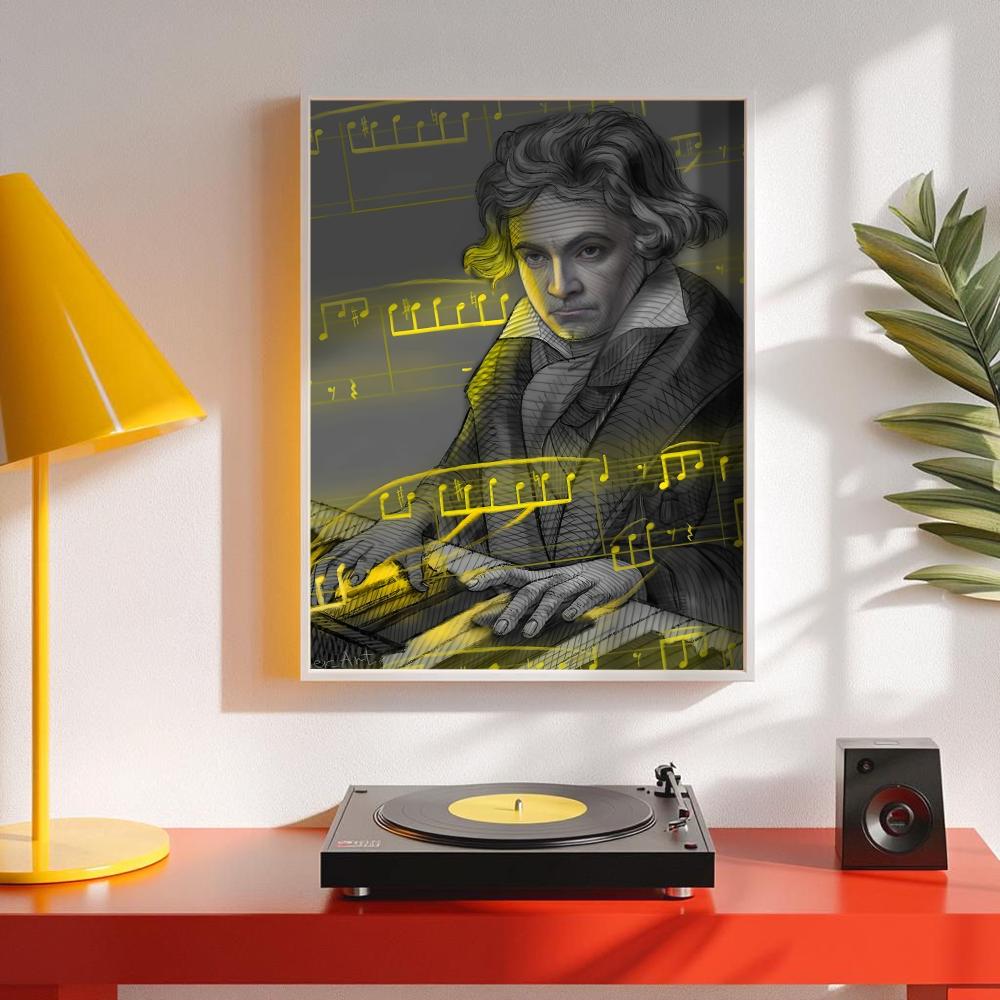 Póster de música clásica M-Moz - Interior Design Studio reseña y precio
