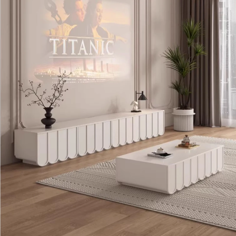 Mueble de TV de Diseño Moderno - Interior Design White And Wood reseña y precio