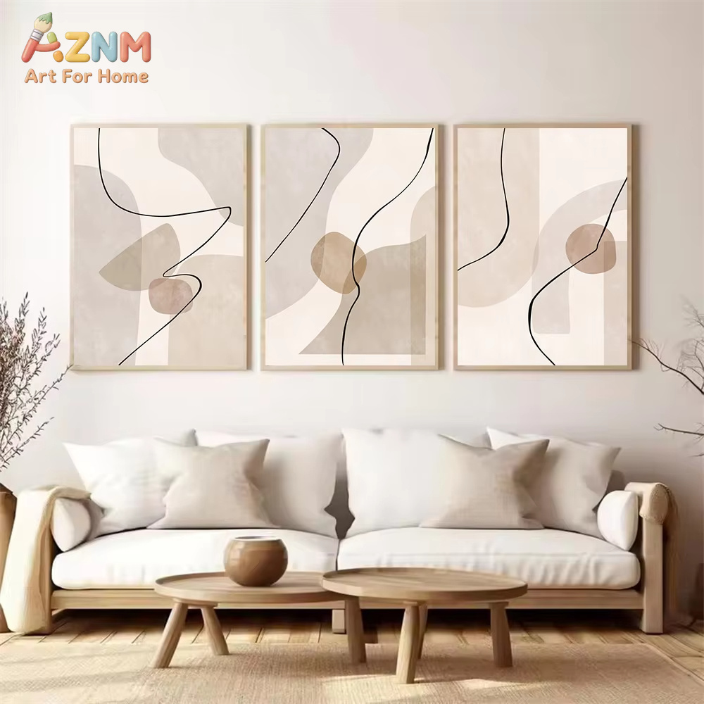 Arte de pared abstracto con lí - Interior Design Poster reseña y precio