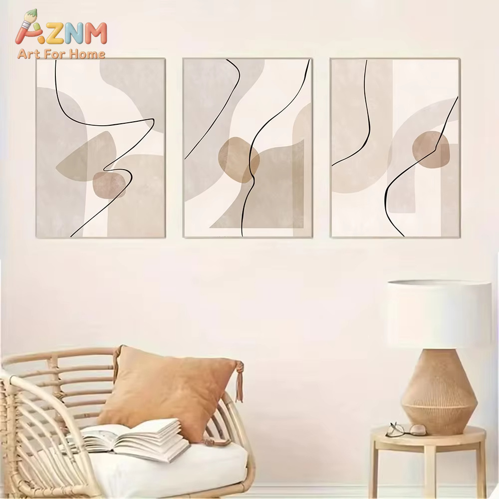 Arte de pared abstracto con lí - Interior Design Poster reseña y precio