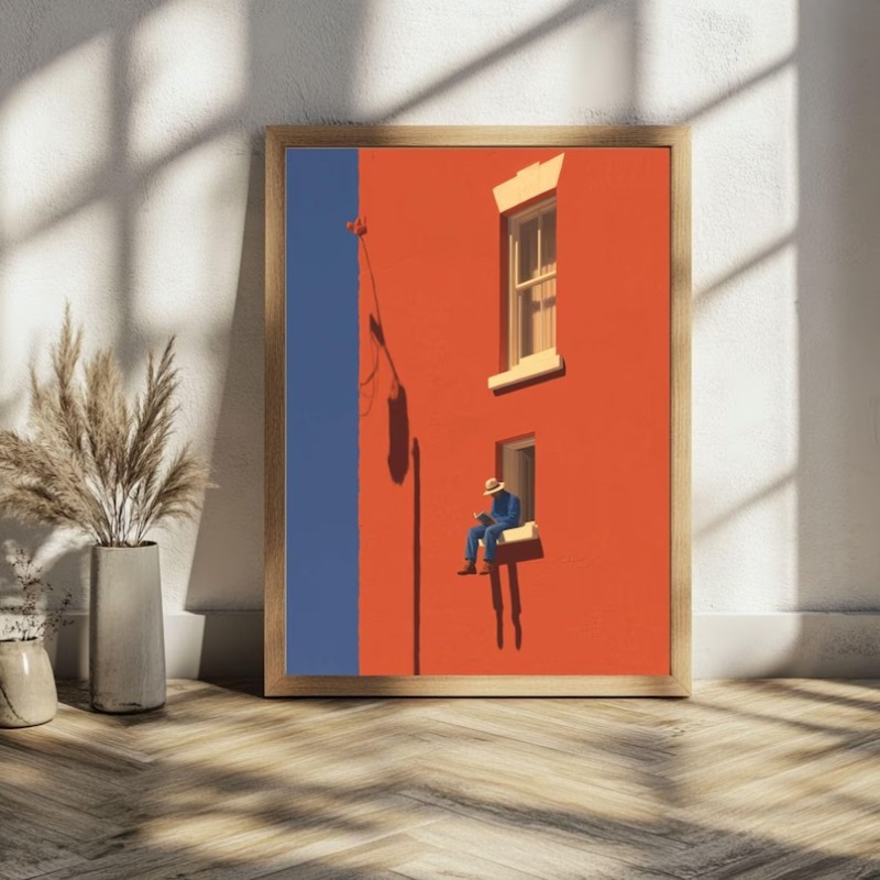 Póster Estético Vintage Minima - Interior Design House reseña y precio