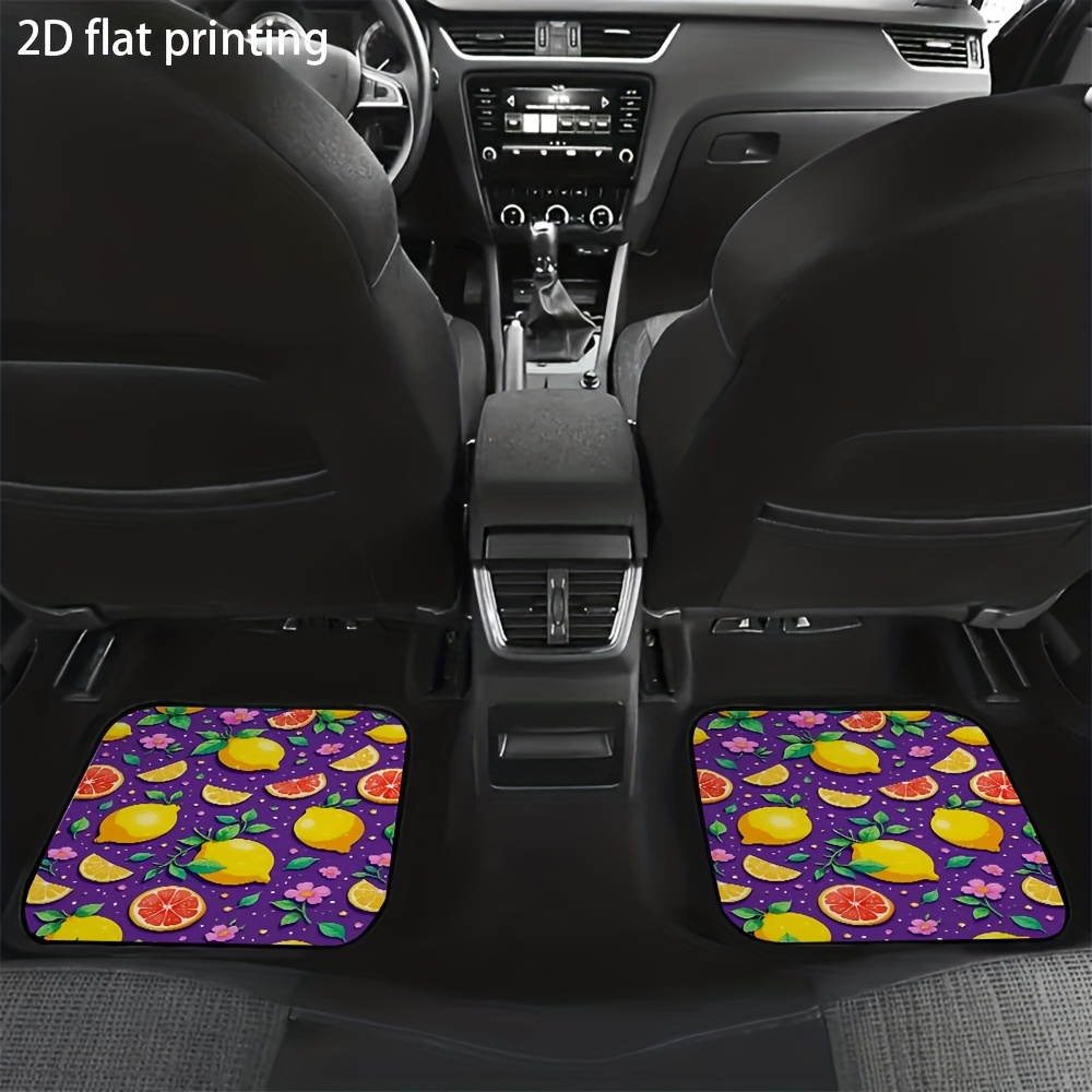 4 alfombrillas para coche, dis - Interior Design Illustration reseña y precio