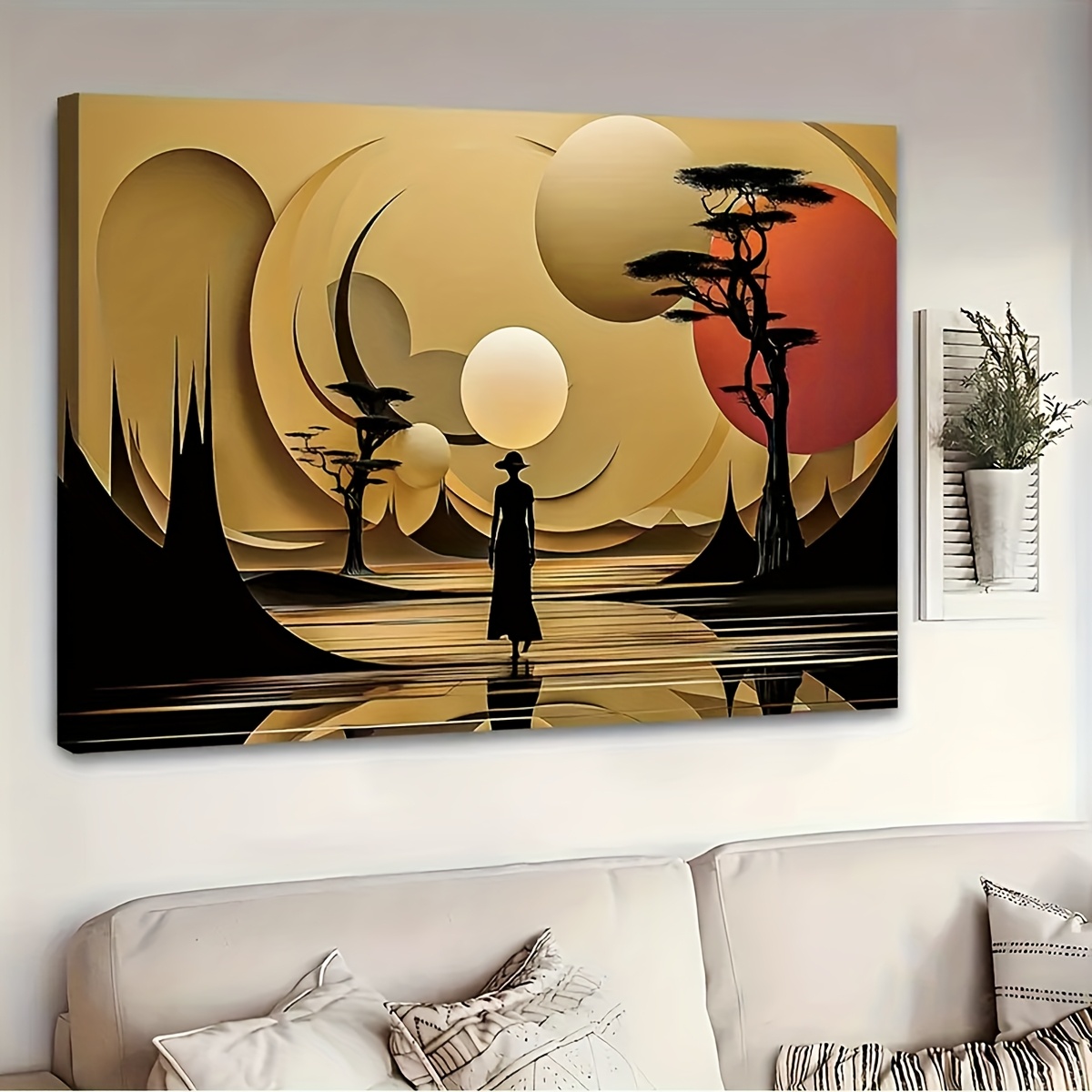 Póster de paisaje africano abs - Interior Design Poster reseña y precio