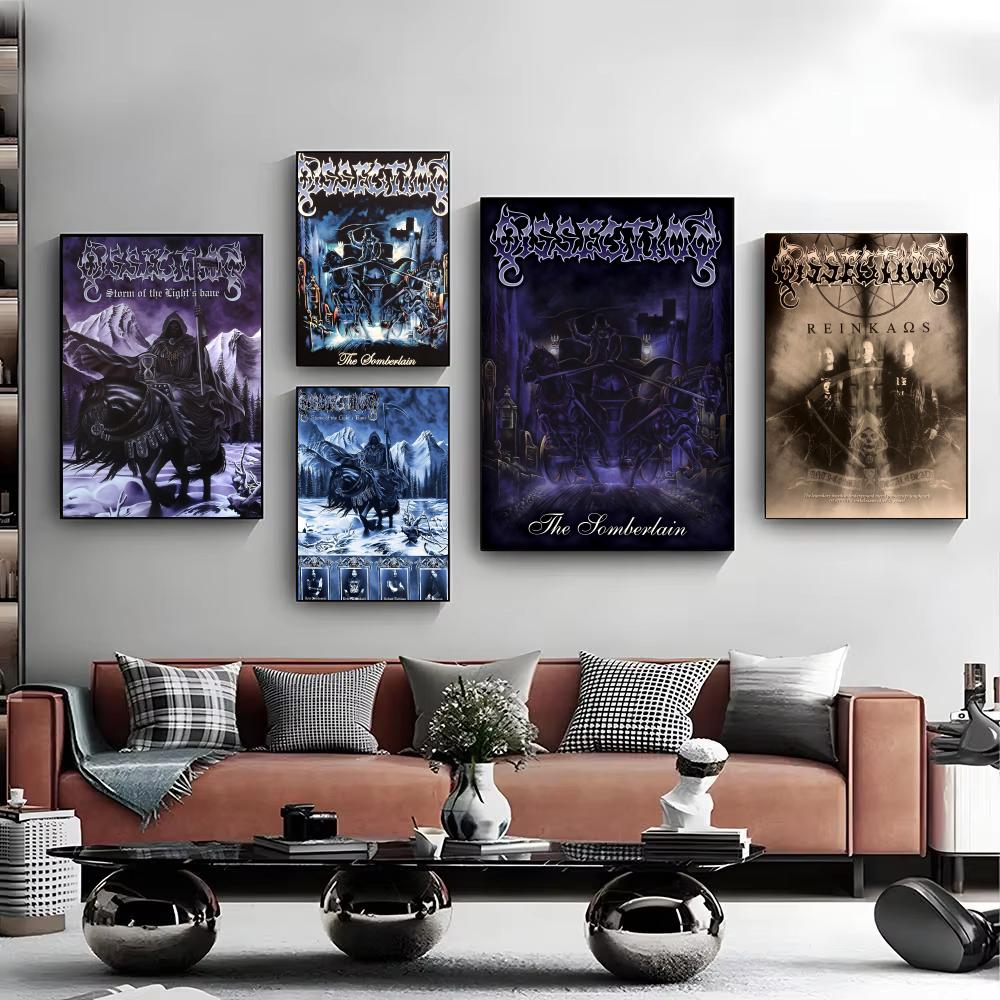 Póster de Death Metal D-Dissec - Interior Design Poster reseña y precio