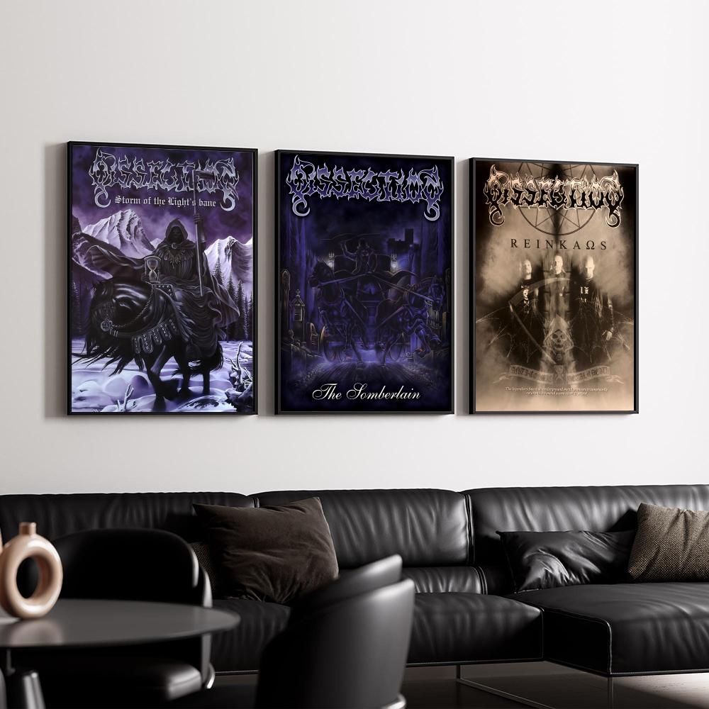 Póster de Death Metal D-Dissec - Interior Design Poster reseña y precio