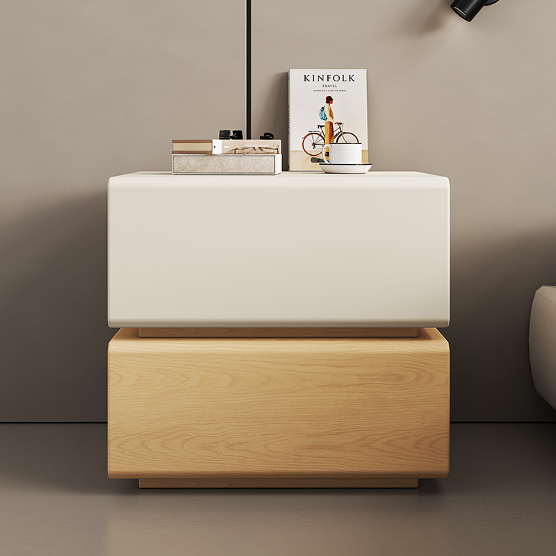 Mesita de noche blanca, Interi - Interior Design White And Wood reseña y precio