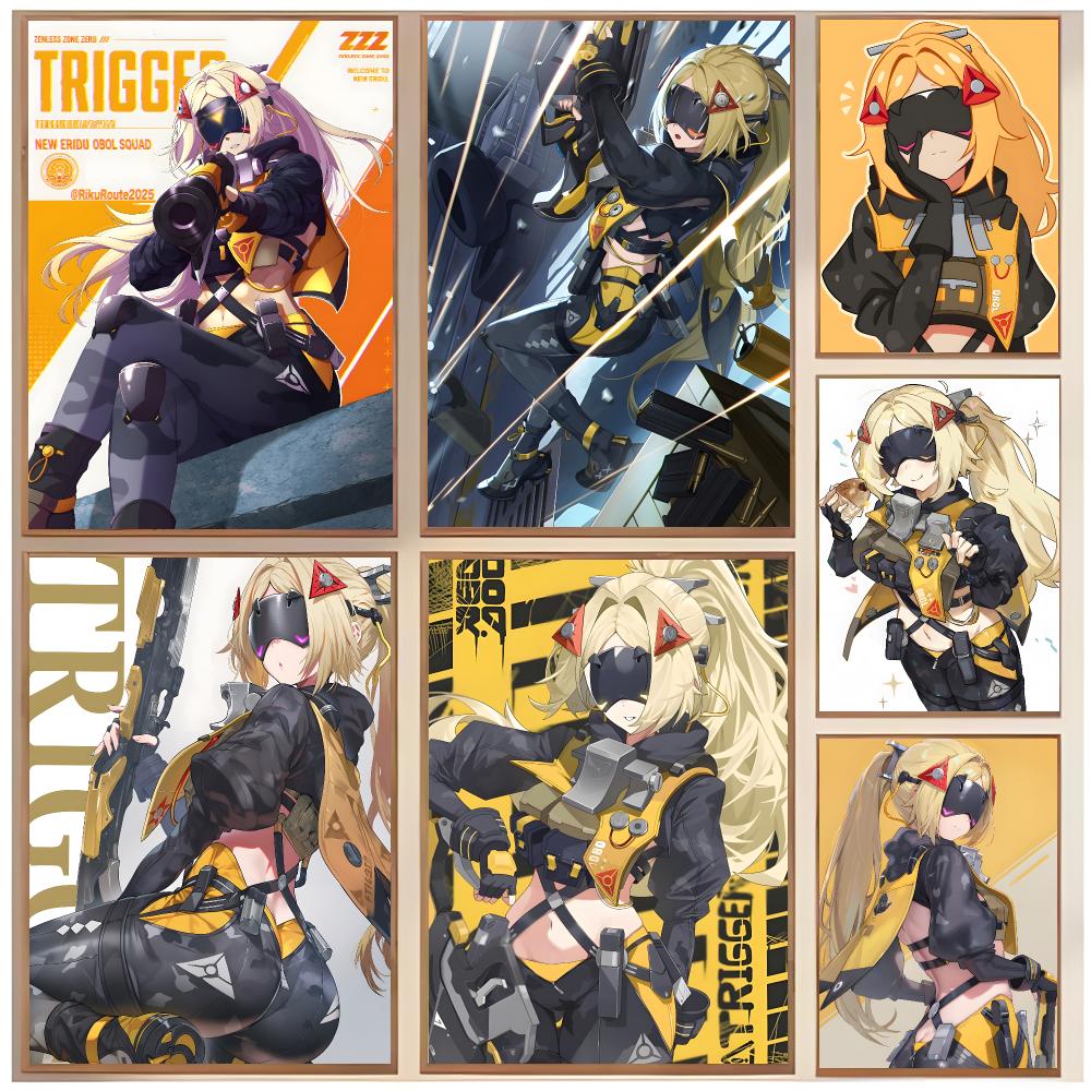 Póster de Sharp Attacker Trigg - Interior Design Poster reseña y precio