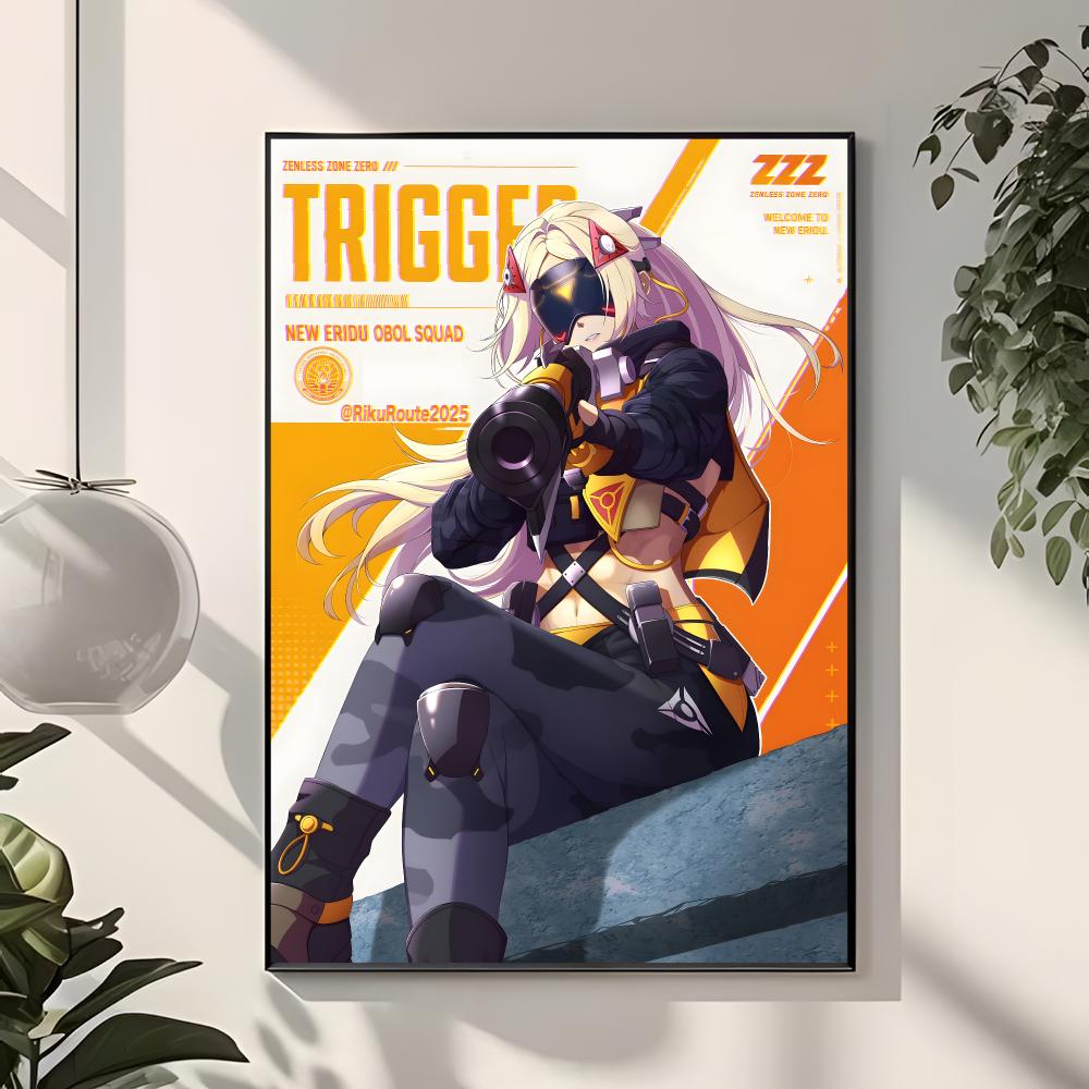 Póster de Sharp Attacker Trigg - Interior Design Poster reseña y precio