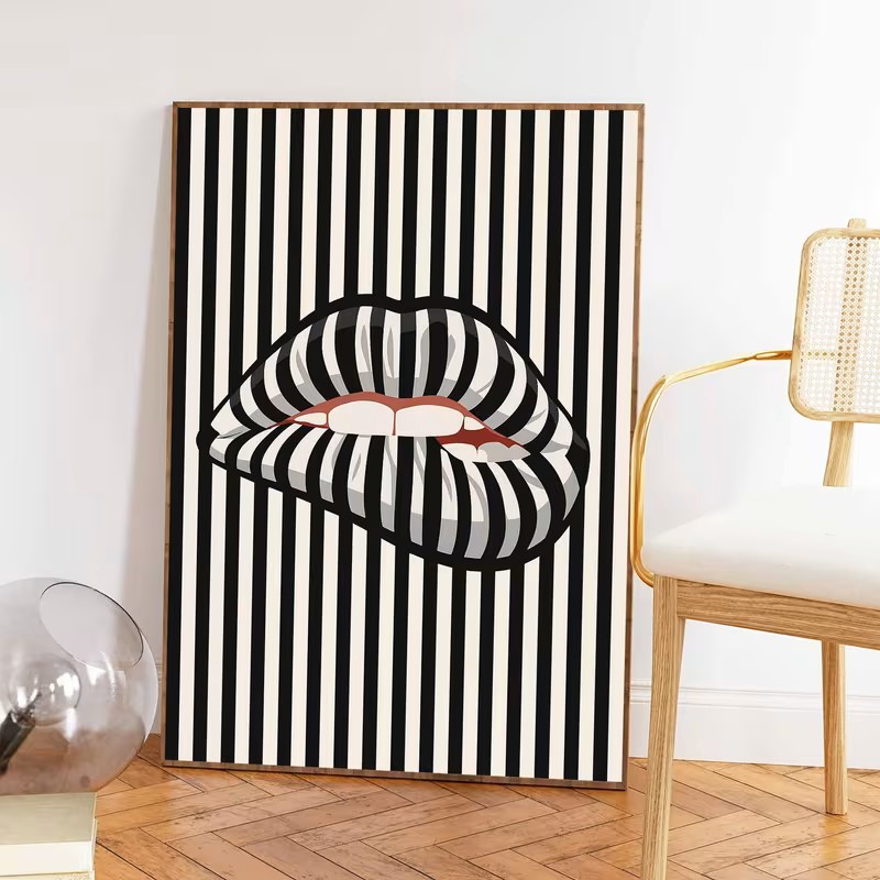 Póster de lienzo en forma de l - Interior Design Poster reseña y precio
