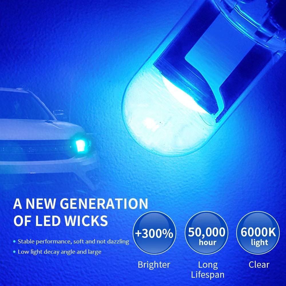 W5W Led T10 luz de coche COB v - Interior Design Intern reseña y precio