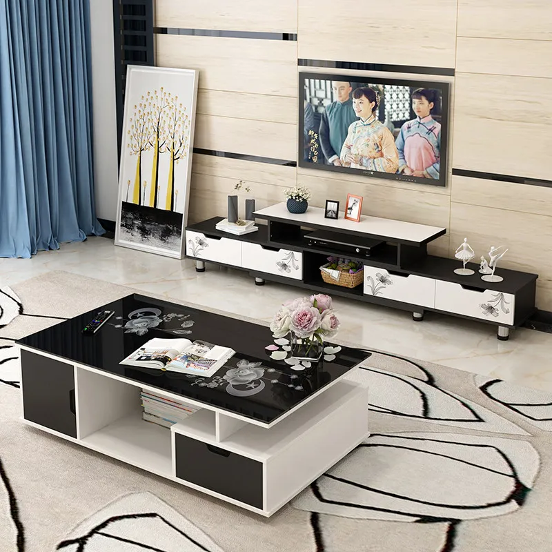 Mueble de TV Moderno Blanco pa - Interior Design White And Wood reseña y precio