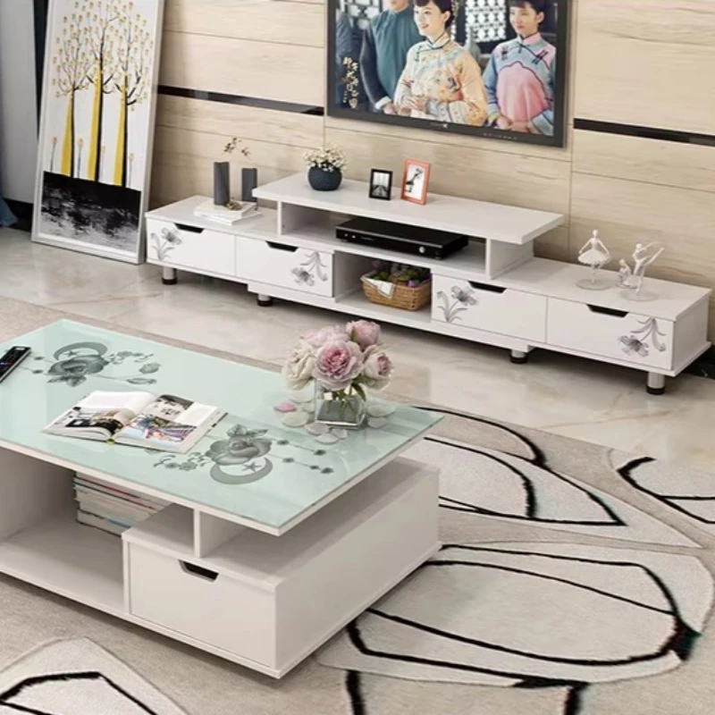 Mueble de TV Moderno Blanco pa - Interior Design White And Wood reseña y precio